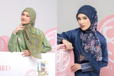 6 Ide Kombinasi Jilbab Segi Empat Motif dengan Outfit Polos