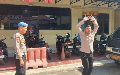Personel Polsek Medan Timur Jalani Sanksi Disiplin