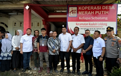 Jalankan Model Bisnis Pengepul Kelapa Sawit, Bobby Nilai Koperasi Merah Putih Kelapa Sebatang Potensial