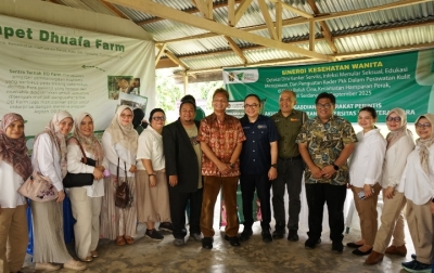 FK USU Gelar Penyuluhan Kesehatan Wanita di Desa Bulu Cina Bersama Dompet Dhuafa Waspada