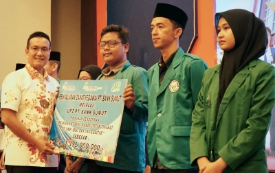 Baznas Apresiasi Kinerja UPZ Bank Sumut, Salurkan Rp1,19 Miliar Zakat Pegawai