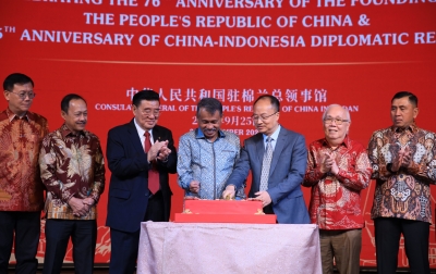 Konjen RRT Rayakan 76 Tahun Negara dan 75 Tahun Hubungan Diplomatik Tiongkok-Indonesia