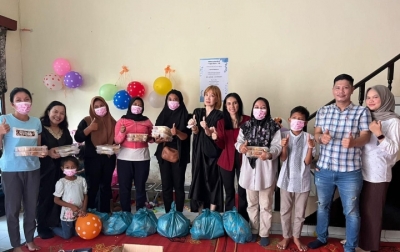 Natalia Resmikan Happy Room untuk ADHA