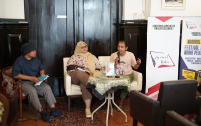 Ngobrol Buku Gelar Festival Sastra Akhir Pekan Merayakan Penulis Sumatra, Merayakan Sastra Indonesia