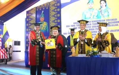 Gelar Kehormatan UDI untuk Raja Muda Perlis Pererat Ikatan Pendidikan Dua Negara