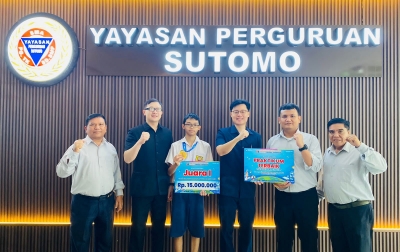 Rekor Pertama Kalinya di Bidang IPS, SMP Sutomo 1 Raih Medali Emas 2025