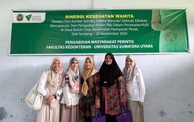 FK USU dan Dompet Dhuafa Edukasi Kader PKK Deliserdang tentang Perawatan Kulit