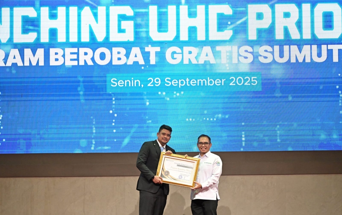 Luncurkan UHC Prioritas, Gubernur Bobby Nasution Minta Kepala Daerah Pastikan Tidak Ada Faskes Tolak Pasien