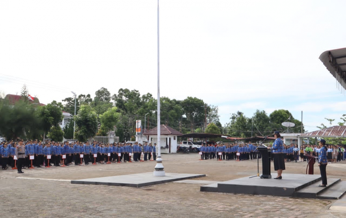 Upacara Hari Kesaktian Pancasila di Nias Barat Berlangsung Khidmat