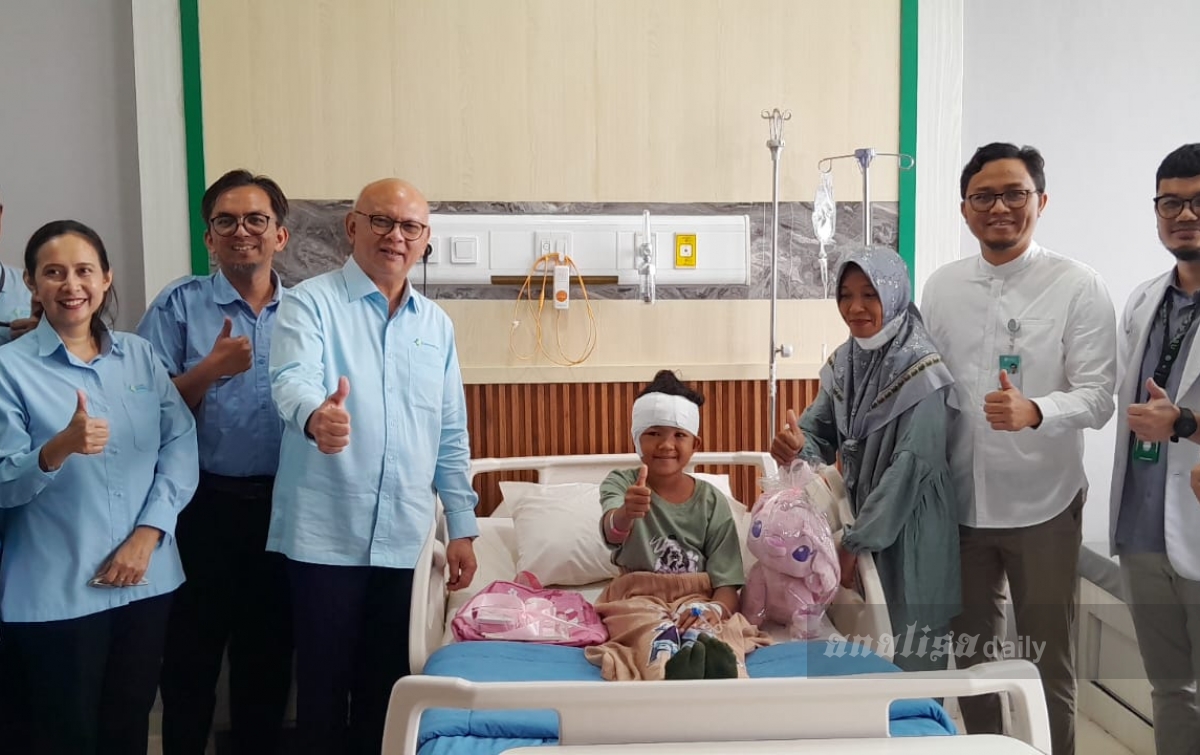 5 Hari Pasca Bedah Otak, Perkembangan Nadira Luar Biasa