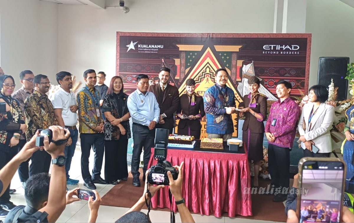 Etihad Airways Buka Penerbangan Bandara Kualanamu-Abu Dhabi