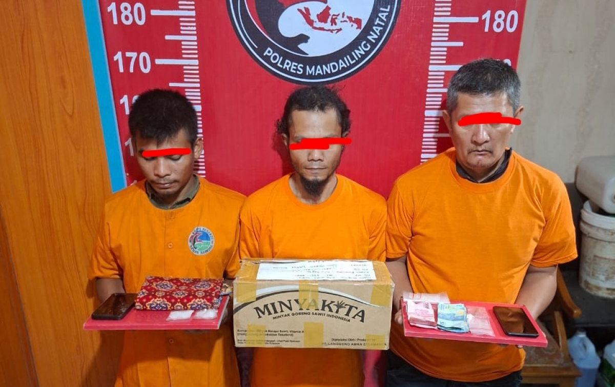 Paket Kuini dan Minyak Berisi Sabu, Tiga Orang Ditangkap