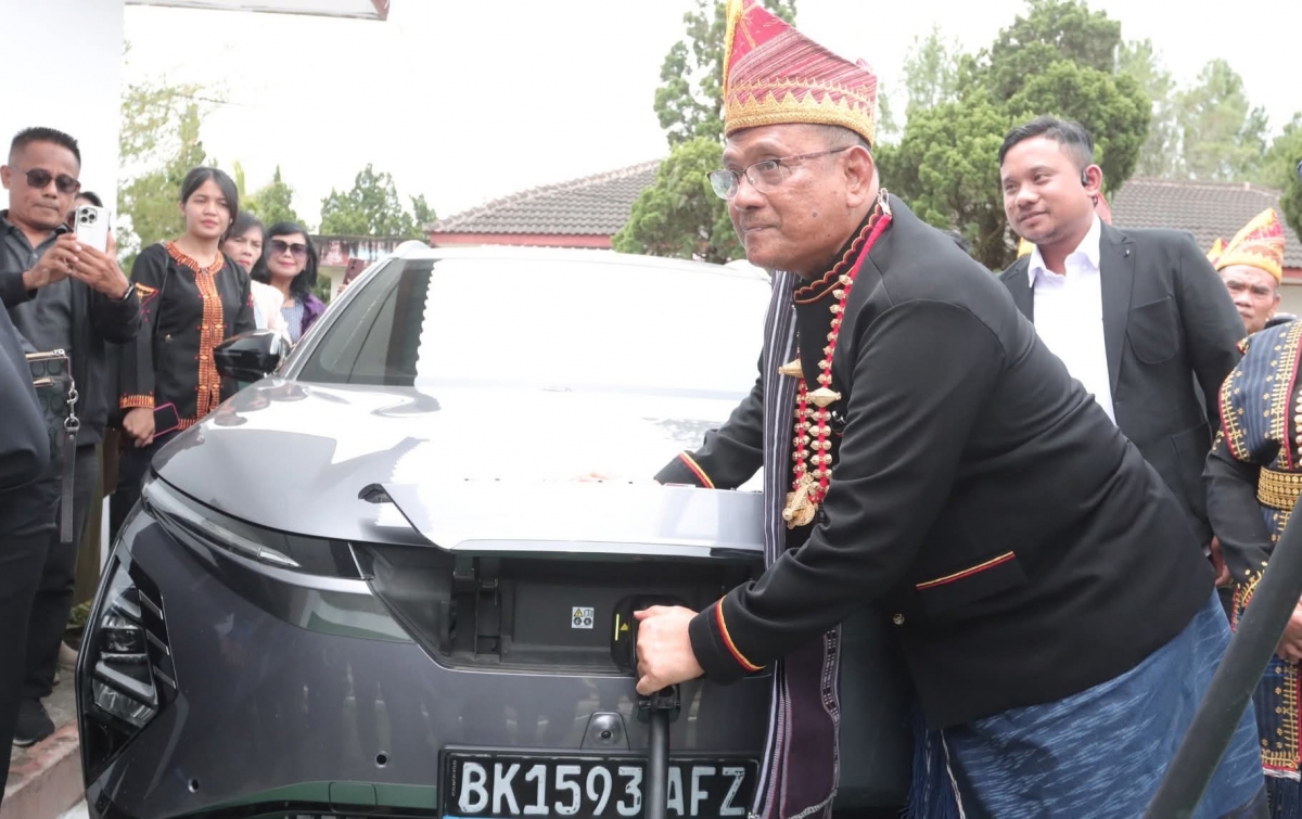 Bupati Dairi Bilang SPKLU Lompatan Besar, Juangga Silaban: Bukan Prioritas