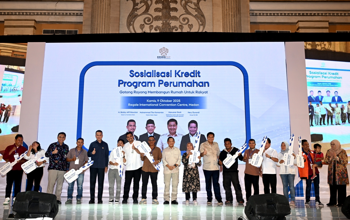 Kuota Program Tiga Juta Rumah Bertambah 5.000 Unit Berkat Perjuangan Bobby Nasution
