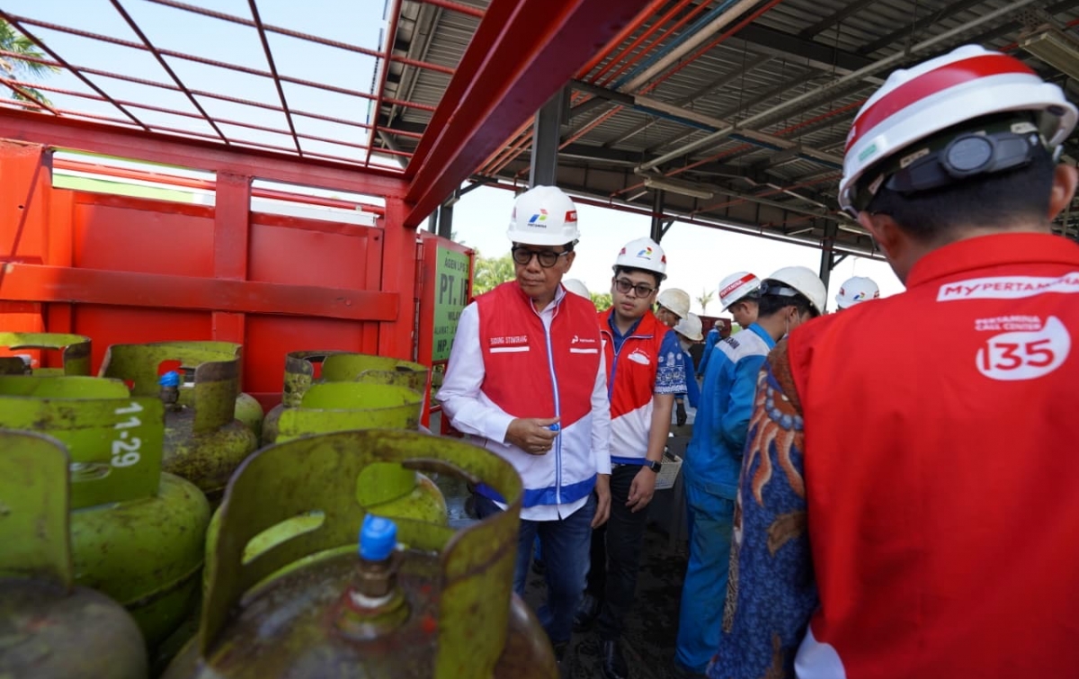 Pertamina Patra Niaga Tinjau Koperasi Desa Merah Putih dan SPBE Medan, Energi untuk Rakyat, dari Desa untuk Indonesia