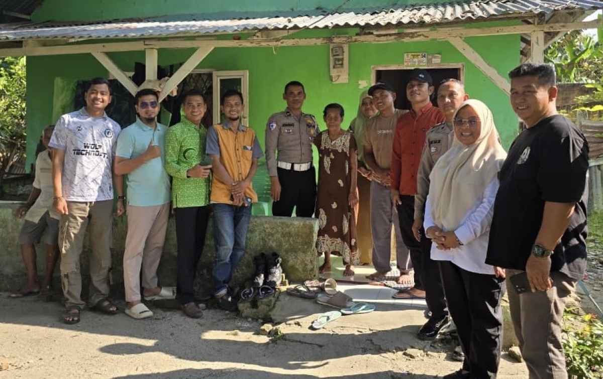Giat Sat Lantas Sergai Baksos ke Anak Kurang Mampu yang Digigit Ular Kobra