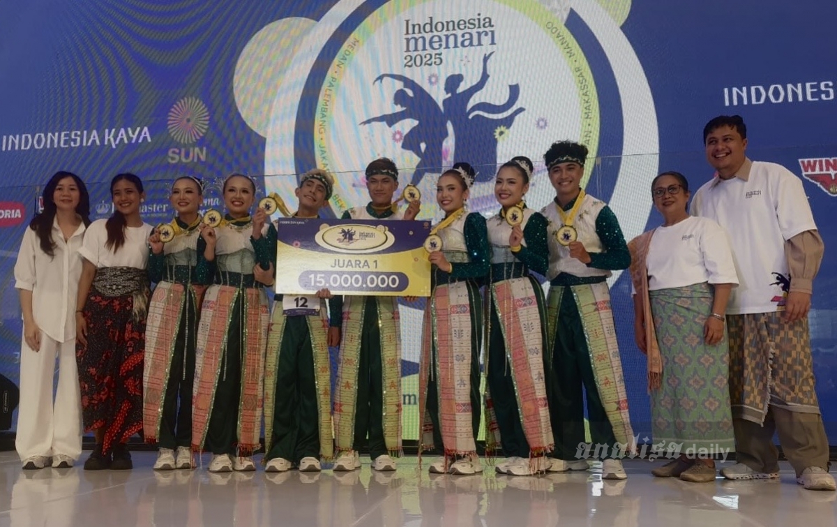 Senyum Semringah AADC Juara 1 #MenaridiMall di Medan, Padukan Tarian Tradisional dan Modern