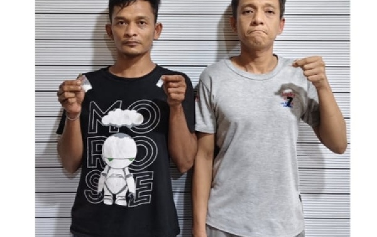 Dua Pengedar Sabu Diringkus Dalam Rumah