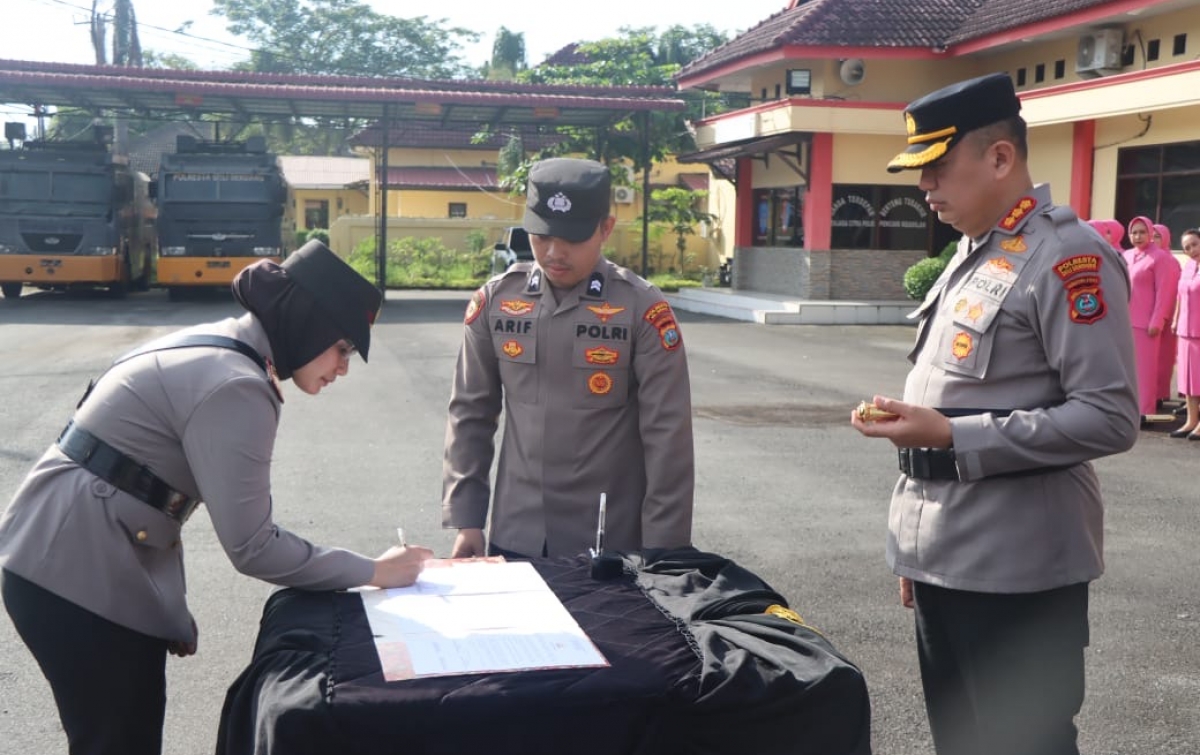 AKP Resti Widya Sari Jabat Kasat Lantas Polresta Deliserdang