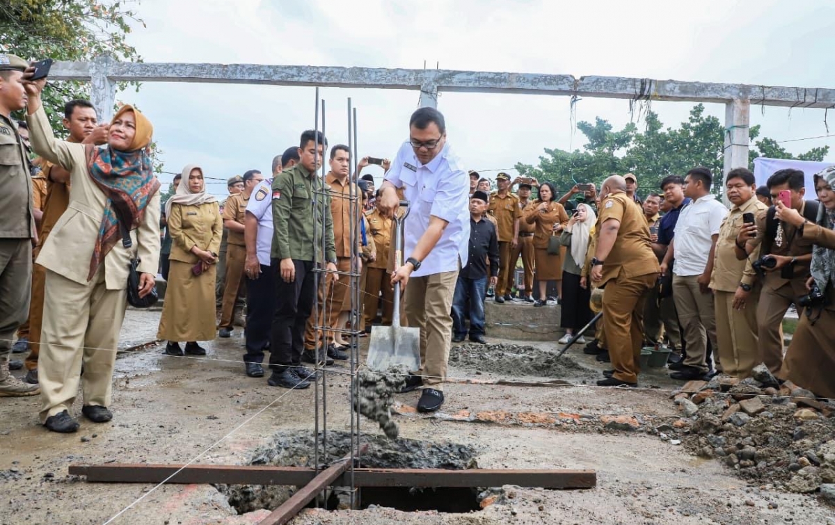 Genjot Perekonomian Nelayan, Rehabilitasi Tiga TPI di Delieerdang Dimulai