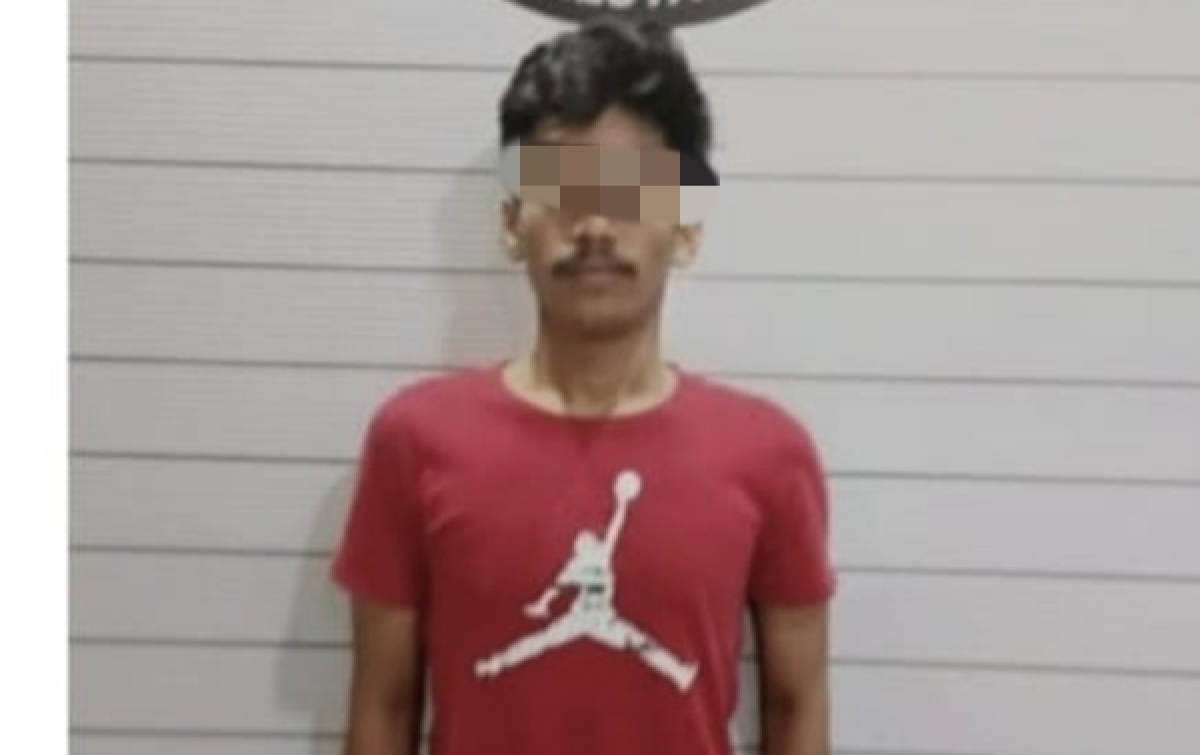 Polrestabes Bekuk Perantara Pengedar Sabu
