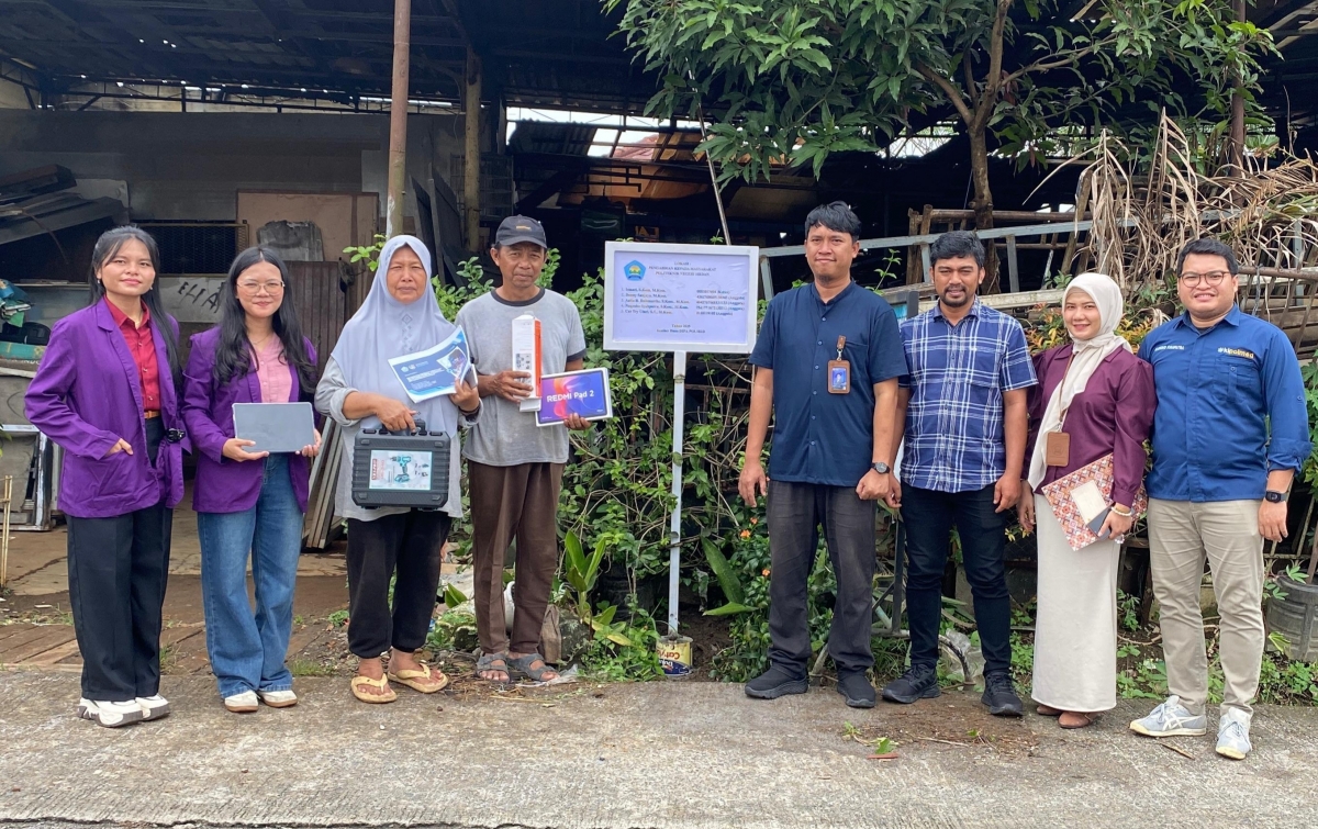 Polmed Dorong Digitalisasi Bengkel Las di Deliserdang Lewat Program PKM