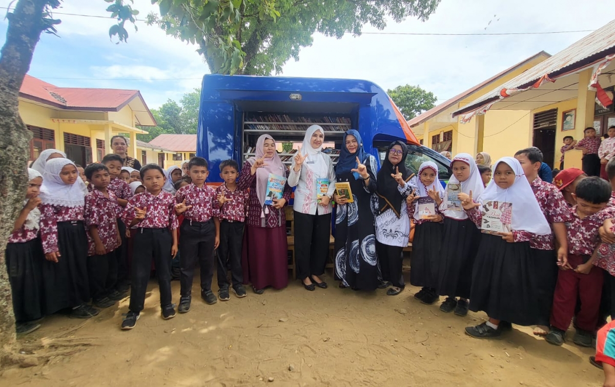 Bunda Literasi Palas Ajak Tumbuhkan  Budaya Literasi