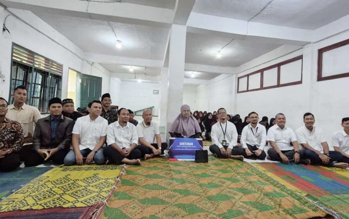 Berbagi Kebahagiaan, Pertamina Patra Niaga Sumbagut Santuni Anak Panti Asuhan