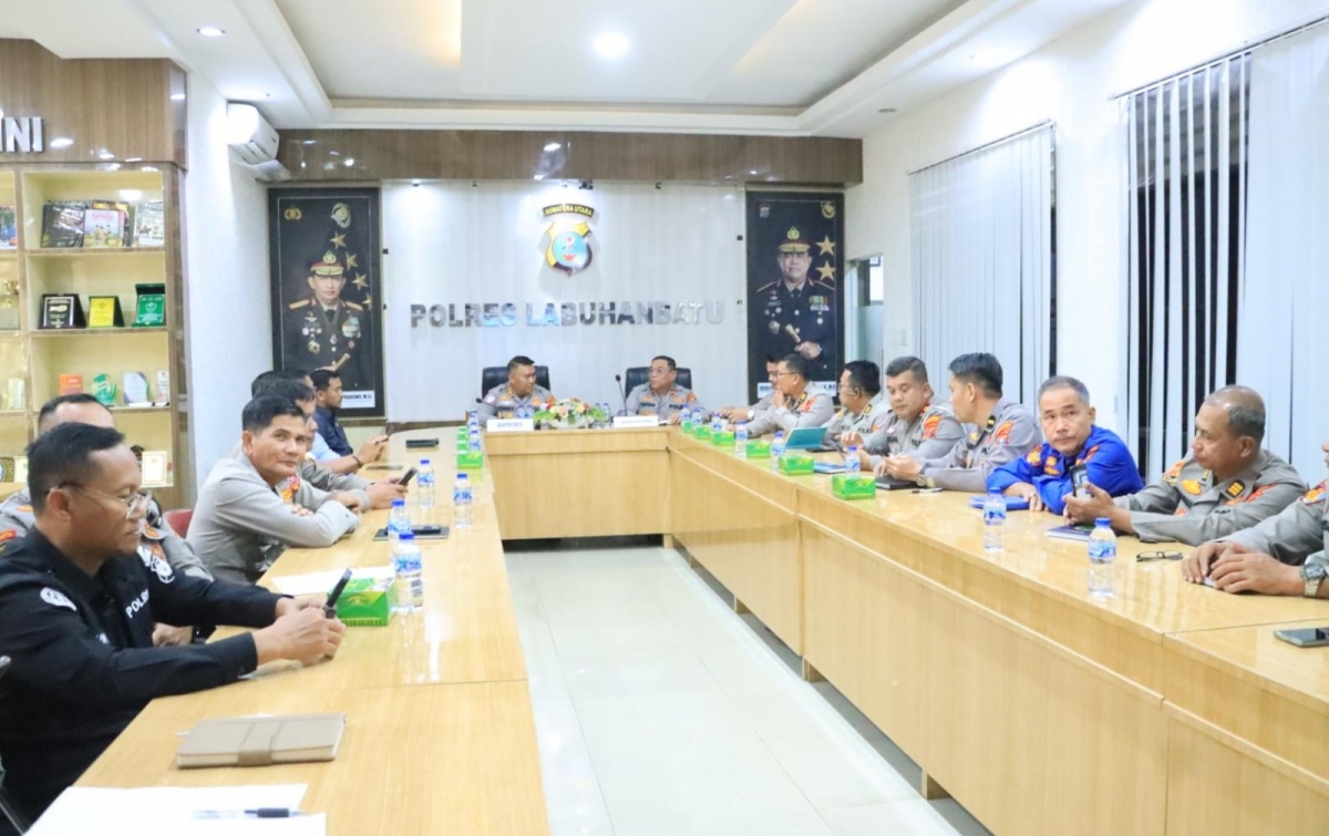 Polres Labuhanbatu Siap Siaga Menghadapi Bencana, Tegaskan Sinergi Antisipasi Dini