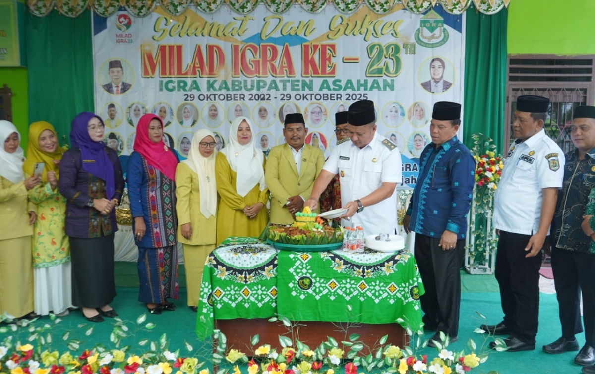Wakil Bupati Asahan Hadiri Milad IGRA ke-23 Tahun