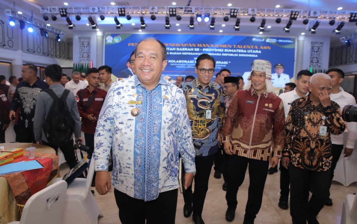 Bupati Asahan Hadiri Penguatan Manajemen Talenta ASN