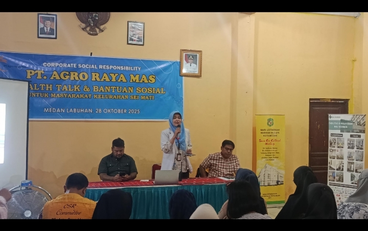 PT Agro Raya Mas Gelar Aksi Sosial di Kelurahan Sei Mati
