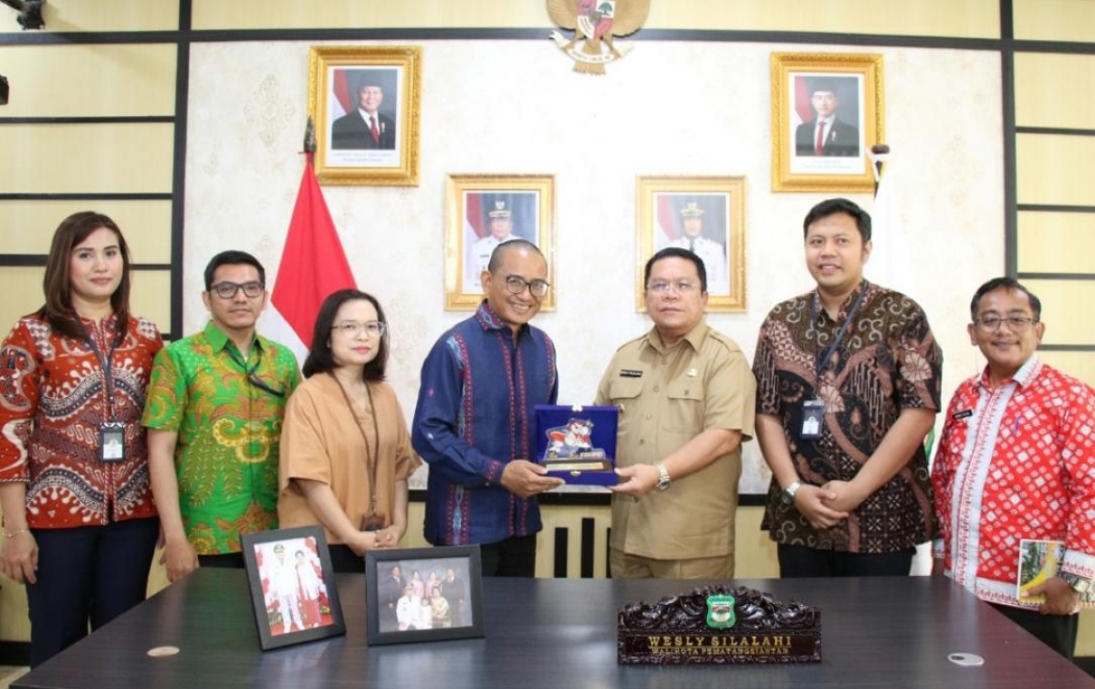 KPPU Jalin Silahturahmi dengan Wali Kota Pematangsiantar