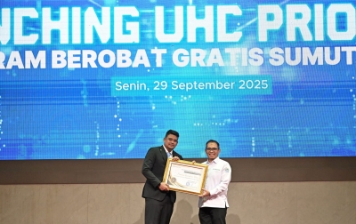 Luncurkan UHC Prioritas, Gubernur Bobby Nasution Minta Kepala Daerah Pastikan Tidak Ada Faskes Tolak Pasien