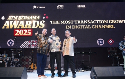 ATM Bersama Awards 2025: Bank Muamalat Menangkan Penghargaan Pertumbuhan Transaksi Digital Terbaik