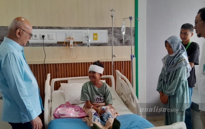 Pasca Operasi Bedah Otak Nadira di RSUP Adam Malik, Seni Budiaseh: Sempat Merasakan Hati Saya Hancur