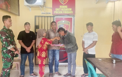 Polsek Firdaus Selesaikan Perkara Warga dengan Restorative Justice