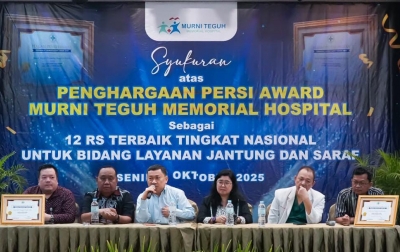 MTMH Raih PERSI Award 2025, Terbaik Layanan Jantung dan Neurologi 