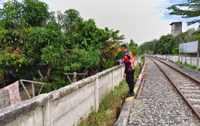 KAI Sumut Cari Pelempar Kereta Api di Asahan, Asisten Masinis Luka di Wajah