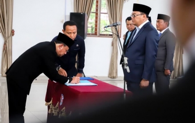 Bupati Deliserdang Lantik Dedi Maswardy Jadi Sekda