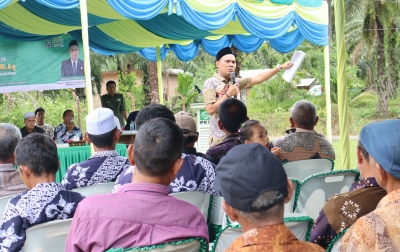 Muniruddin Ritonga Serap Aspirasi Warga di Gunung Baringin