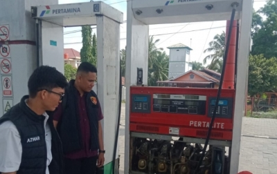 Pemilik SPBU di Palas Bantah Jual BBM  Menggunakan Jerigen