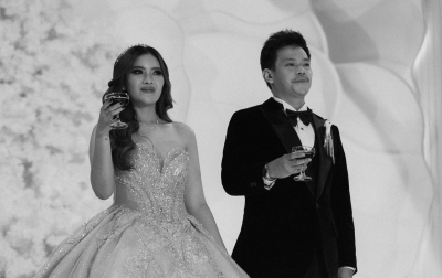 Influencer Vito Sinaga dan Ivana Meylanda Resmi Melangsungkan Pernikahan