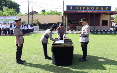 Kapolres Labuhanbatu Pimpin Sertijab Pejabat Utama dan Sejumlah Kapolsek