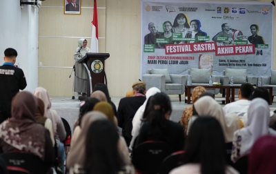Prodi Sastra Indonesia FIB X Ngobrol Buku, Hadirkan Penulis Nasional untuk Bangkitkan Kesusasteraan di USU
