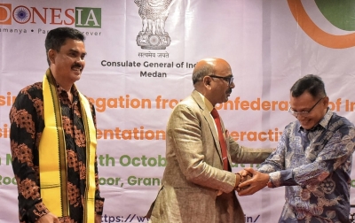 Tarik Investor India, Pemkab Deliserdang Paparkan Potensi Aksesibilitas-Infrastruktur Unggulan
