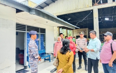 5 Anggota DPRD Sergai Tinjau Kantor TNI-AL Bedagai, Serap Aspirasi Warga Pesisir