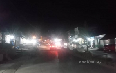 Lampu Jalan Banyak yang Padam di Sidikalang