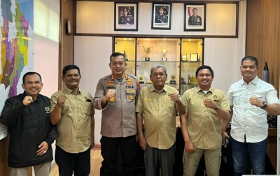 Terima Audensi Panitia Konferensi PWI Deliserdang, Hendria: Harus Tetap Solid dan Profesional