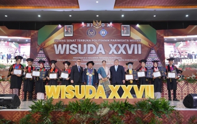 Poltekpar Medan Wisuda ke-XXVII 2025, Ciptakan SDM Pariwisata Unggul, Kompeten, dan Siap Memimpin